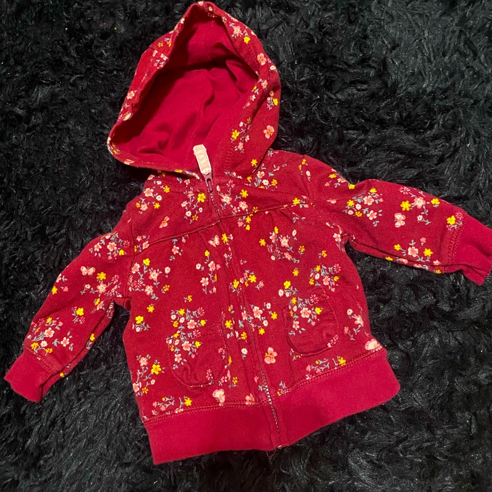 Carters Zip up Hoodie baby